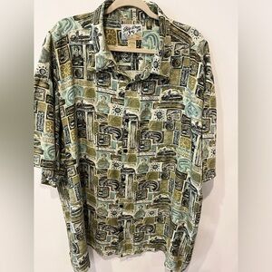 Big Dogs Vintage Button Down Size 4XL